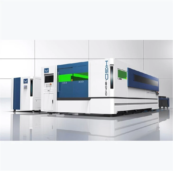 China Factory Supplied High Power 10000W-20000W Ipg Fiber Laser Metal Cutter For With Exchange Platform Fiber Laser Cutting Machine For Metal Sheet