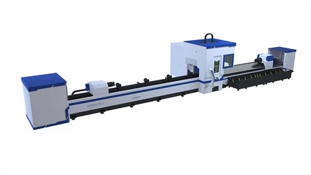 3 Chuck Less Tailing Wastage Pipe/Tube Laser Cutting Machine