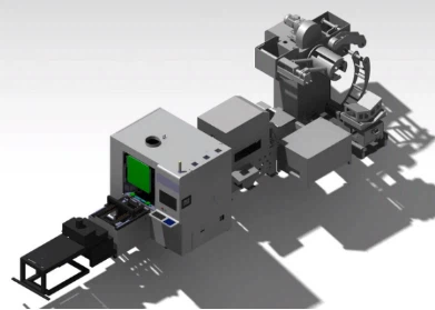 Nova generacija 0405Z mašina za lasersko rezanje vlakana za metal